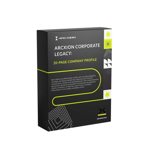 ARCXION Corporate Legacy: The Full Story 20-Page Company Profile