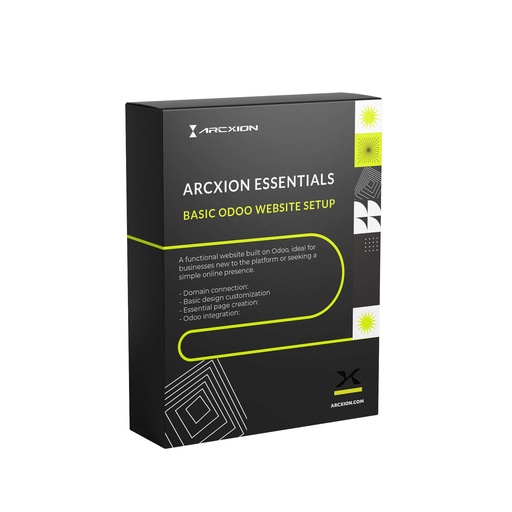 ARCXION Essentials: Basic Odoo Website Setup